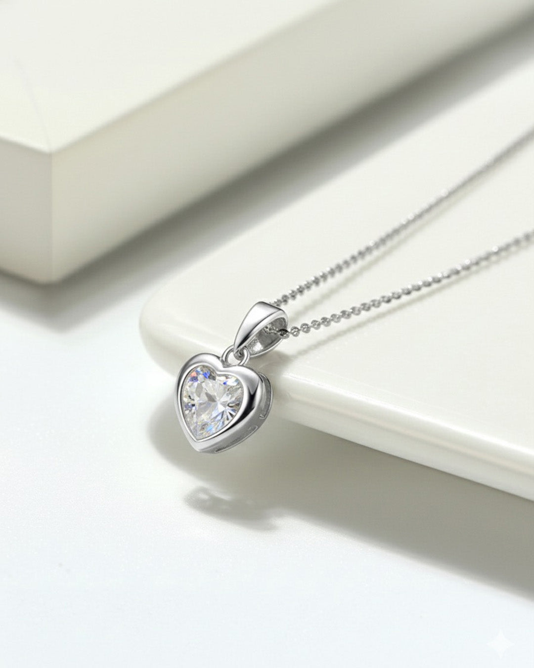 925 Sterling Silver& AAAA Cubic Zirconia NECKLACE | VALORÉ