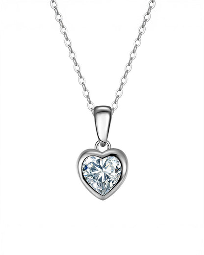 925 Sterling Silver&amp; AAAA Cubic Zirconia NECKLACE | VALORÉ