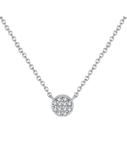 925 Sterling Silver &amp; AAAA Cubic Zirconia NECKLACE | LUMET