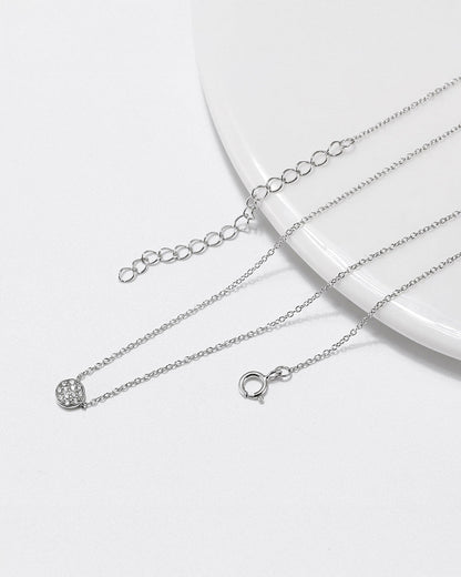 925 Sterling Silver &amp; AAAA Cubic Zirconia NECKLACE | LUMET