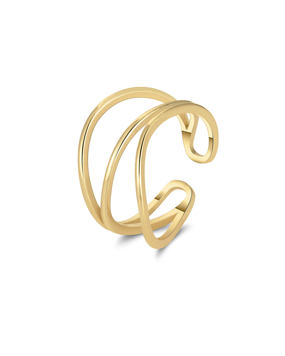 RAYA RING - 14K GOLD PLATED 925 STERLING SILVER