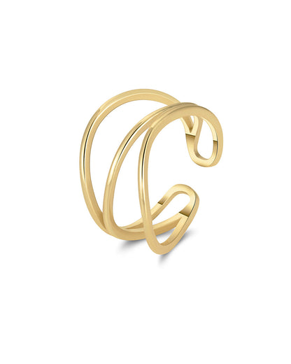 14K GOLD PLATED 925 STERLING SILVER RING | RAYA