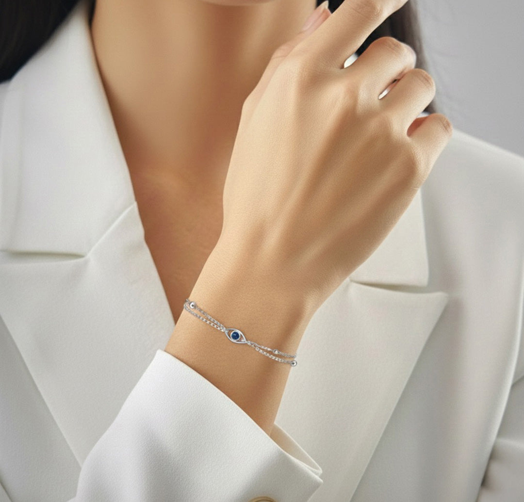 925 Sterling Silver Bracelet | THE EGE EYE
