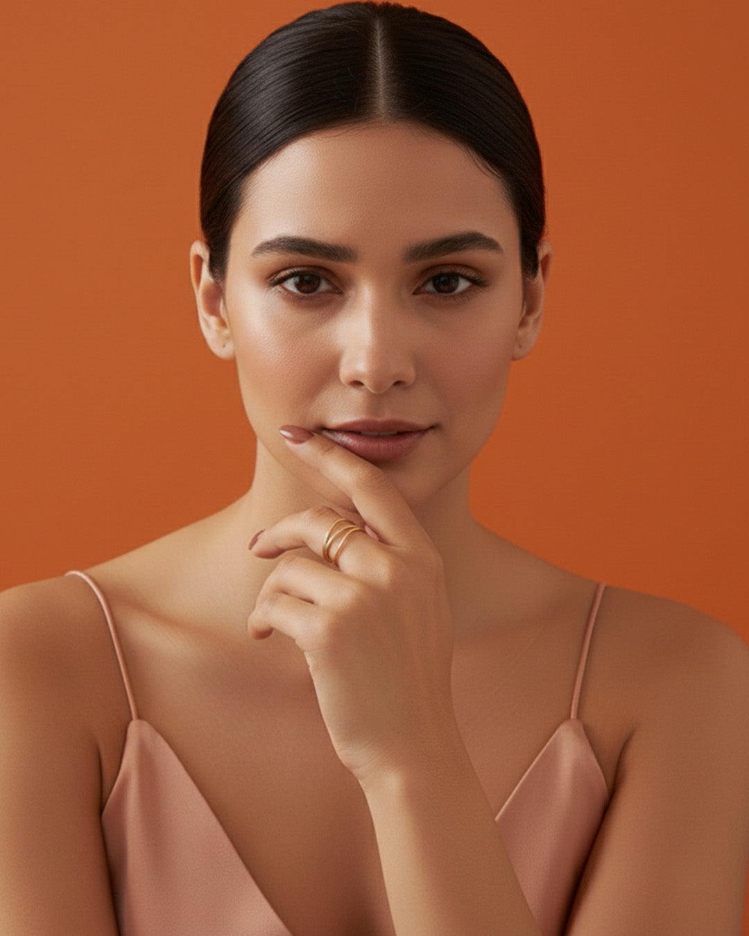 14K GOLD PLATED 925 STERLING SILVER RING | RAYA