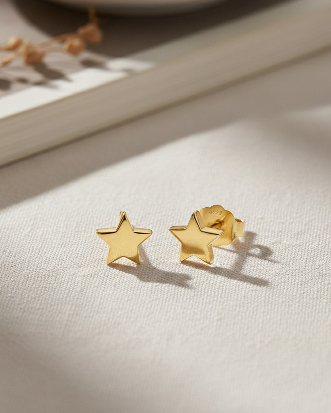 VELA EARRINGS - 14K GOLD PLATED 925 STERLING SILVER