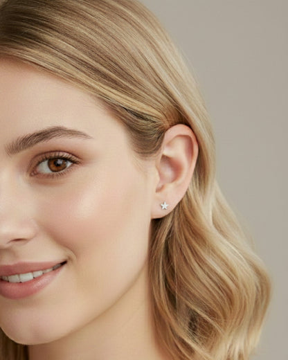 VELA EARRINGS - RHODIUM PLATED 925 STERLING SILVER